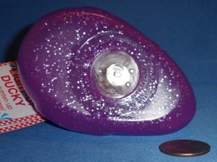 Bath and Body Works Small Flasser Spirkel Purple Bottom