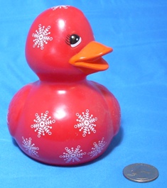 Bath and Body Works Snow Flake Red Front