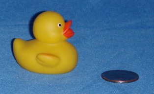 Rubber Duck Kit Yellow Duck Side