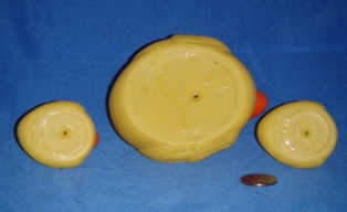 Family Ducks Yellow Bottom