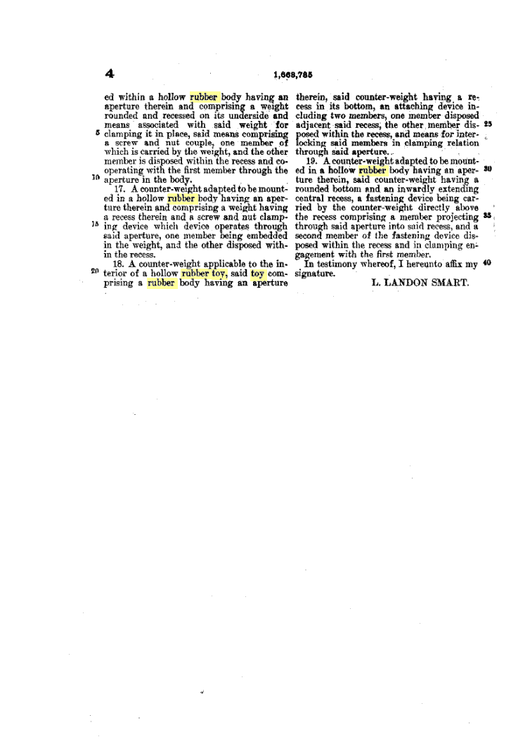 1928 Patent