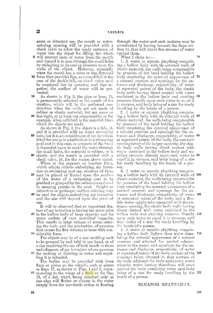 1933 Patent